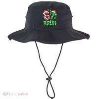 Bruh 67 Six Seven 6 7 Meme Christmas Bucket Hat thumb 0