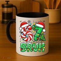 Bruh 67 Six Seven 6 7 Meme Christmas Coffee Mug thumb 4
