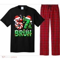 Bruh 67 Six Seven 6 7 Meme Christmas Pajama Set thumb 0