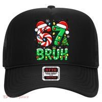 Bruh 67 Six Seven 6 7 Meme Christmas Hat thumb 0