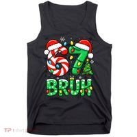Bruh 67 Six Seven 6 7 Meme Christmas Tank Top thumb 0