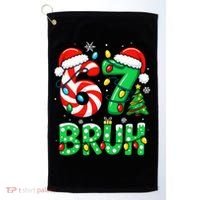Bruh 67 Six Seven 6 7 Meme Christmas Golf Towel thumb 0