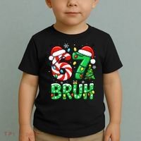 Bruh 67 Six Seven 6 7 Meme Christmas Toddler T-Shirt thumb 2