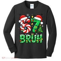 Bruh 67 Six Seven 6 7 Meme Christmas Kids Long Sleeve Shirt thumb 0