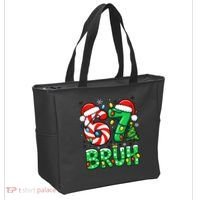 Bruh 67 Six Seven 6 7 Meme Christmas Tote Bag thumb 2
