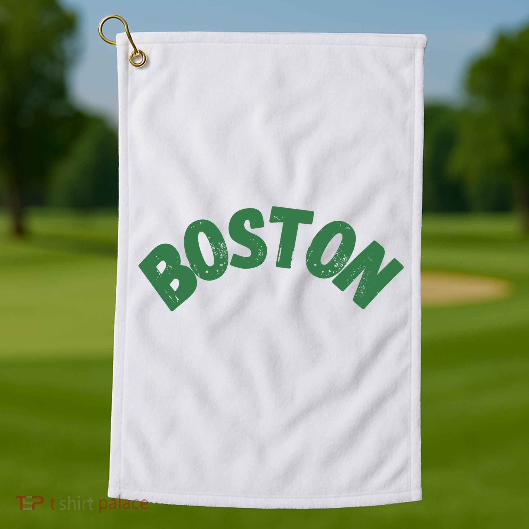 Boston Golf Towel