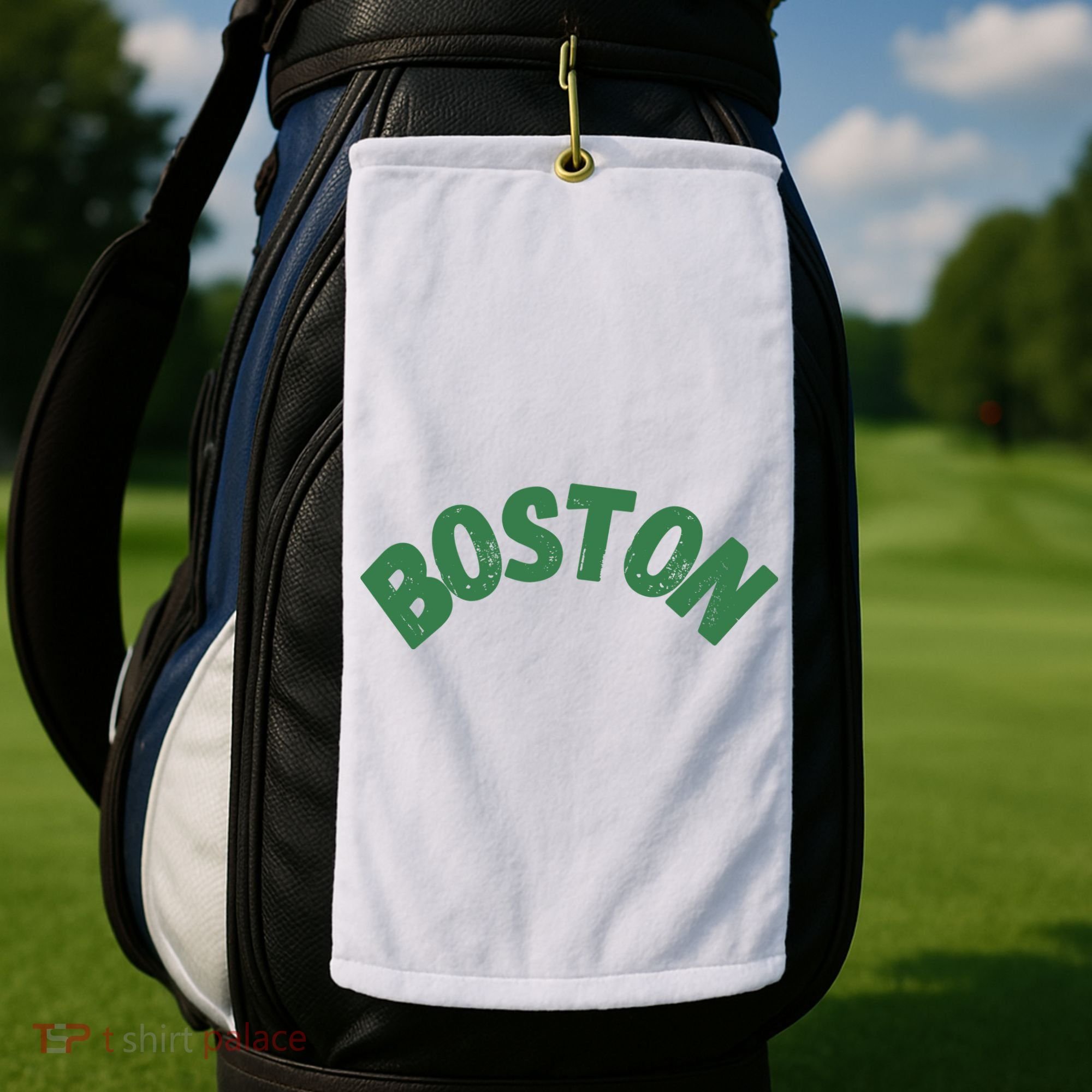 Boston Golf Towel
