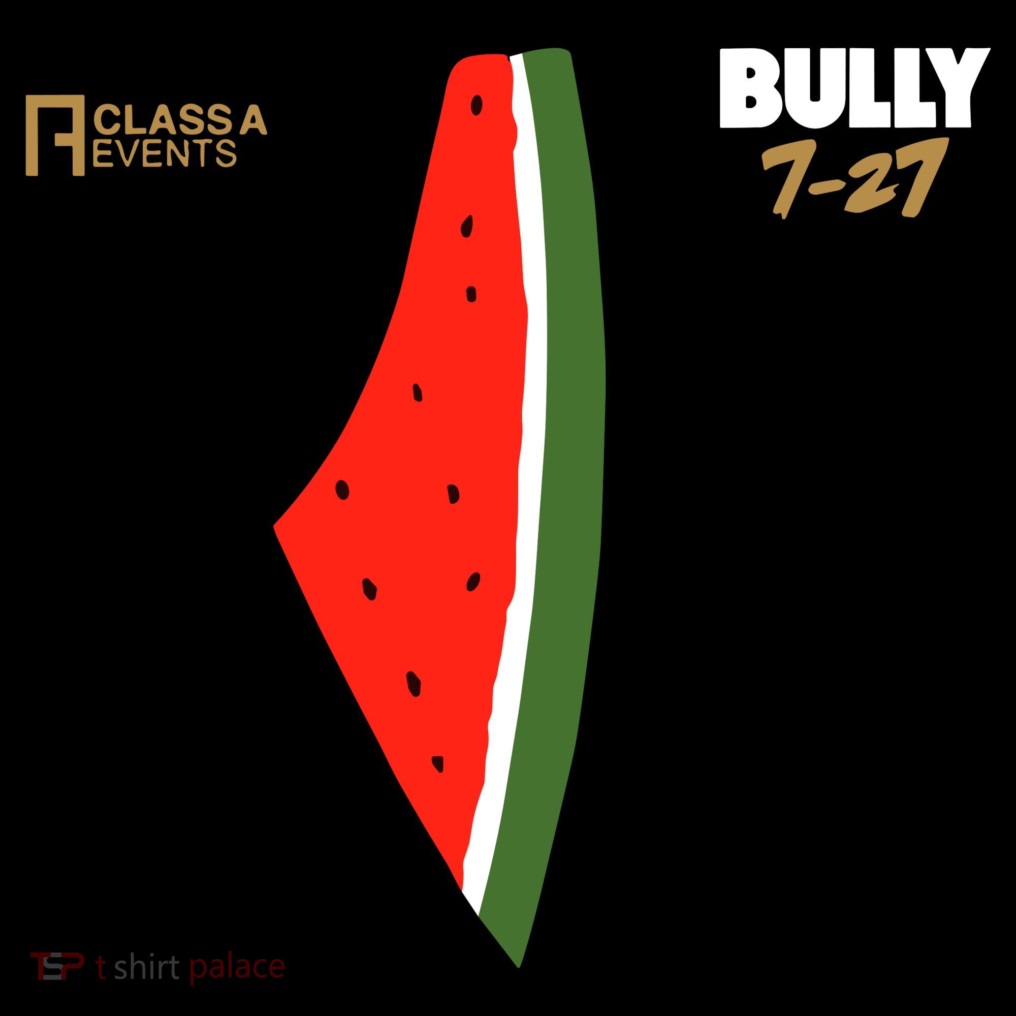 Bully 727 Palestine Watermelon Hoodie