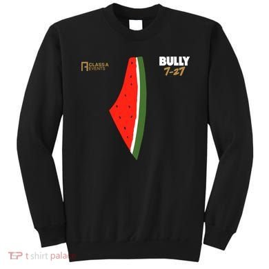 Bully 727 Palestine Watermelon Sweatshirt
