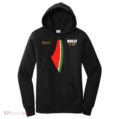 Bully 727 Palestine Watermelon Women's Hoodie