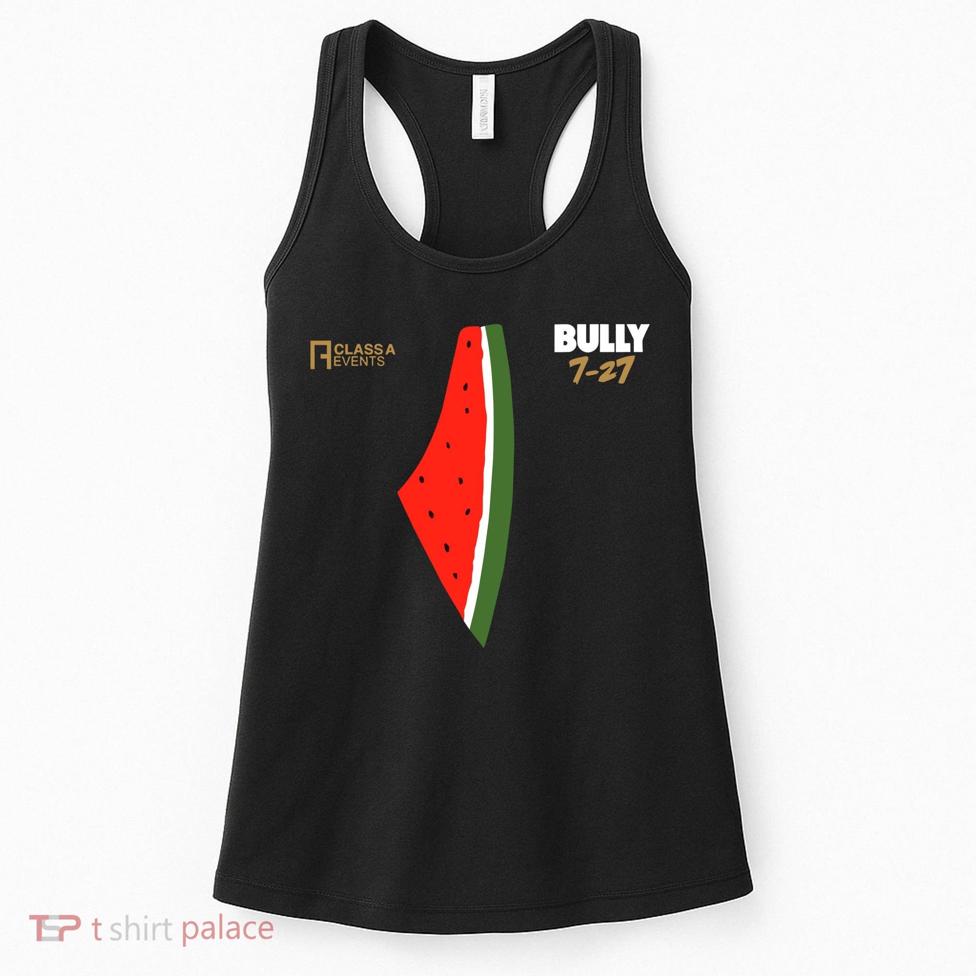 Bully 727 Palestine Watermelon Women's Tank Top