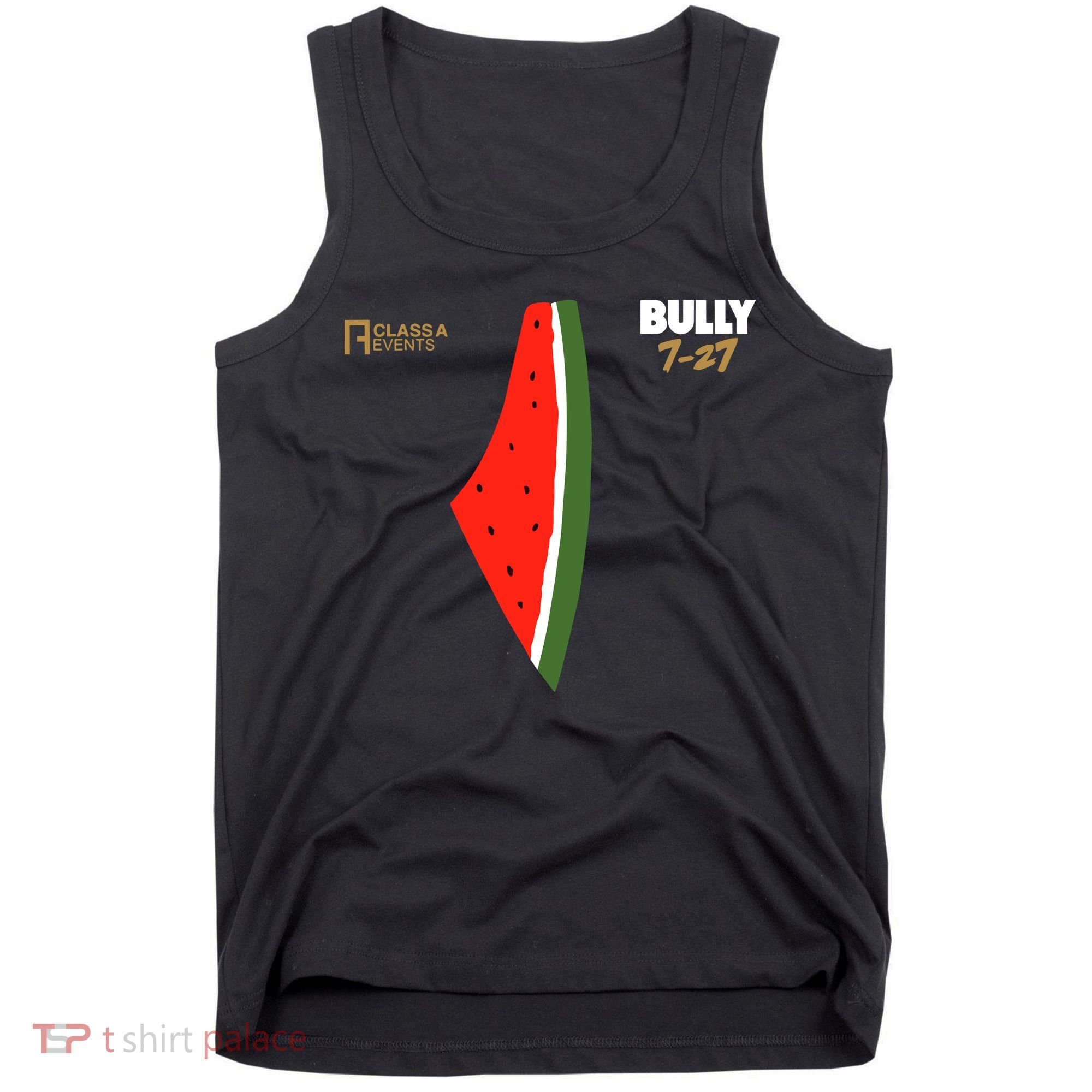 Bully 727 Palestine Watermelon Tank Top