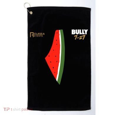 Bully 727 Palestine Watermelon Golf Towel