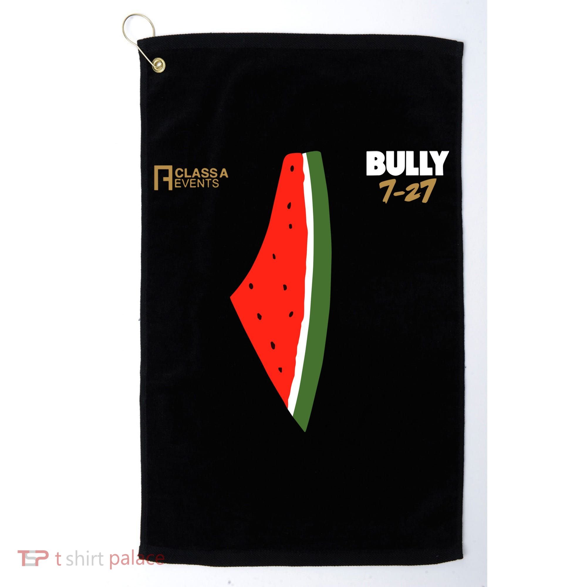 Bully 727 Palestine Watermelon Golf Towel
