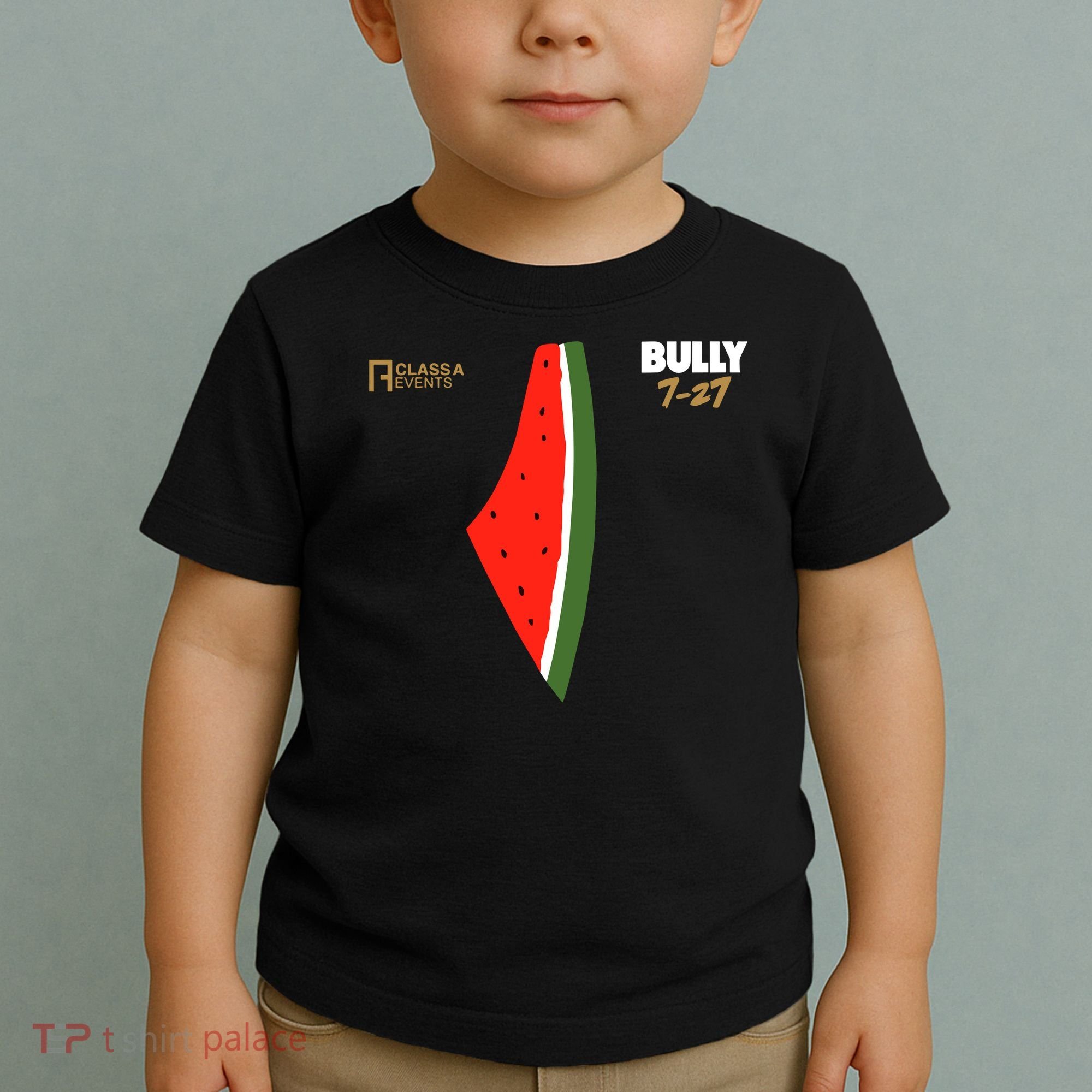 Bully 727 Palestine Watermelon Toddler T-Shirt