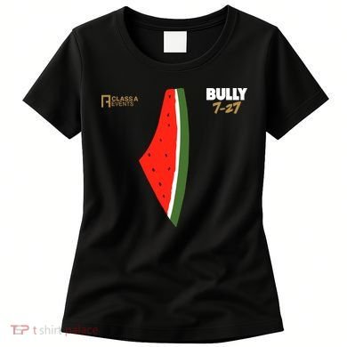 Bully 727 Palestine Watermelon Women's T-Shirt