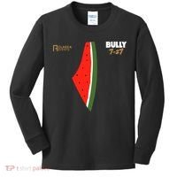 Bully 727 Palestine Watermelon Kids Long Sleeve Shirt thumb 0