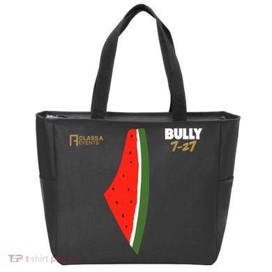 Bully 727 Palestine Watermelon Tote Bag