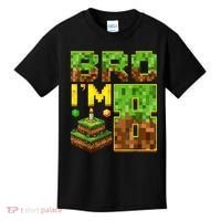 Boy 8th Birthday Boy Bro I’M 8 Year Old Gamer Pixel Kids T-Shirt thumb 0