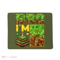 Boy 8th Birthday Boy Bro I’M 8 Year Old Gamer Pixel Mousepad thumb 0