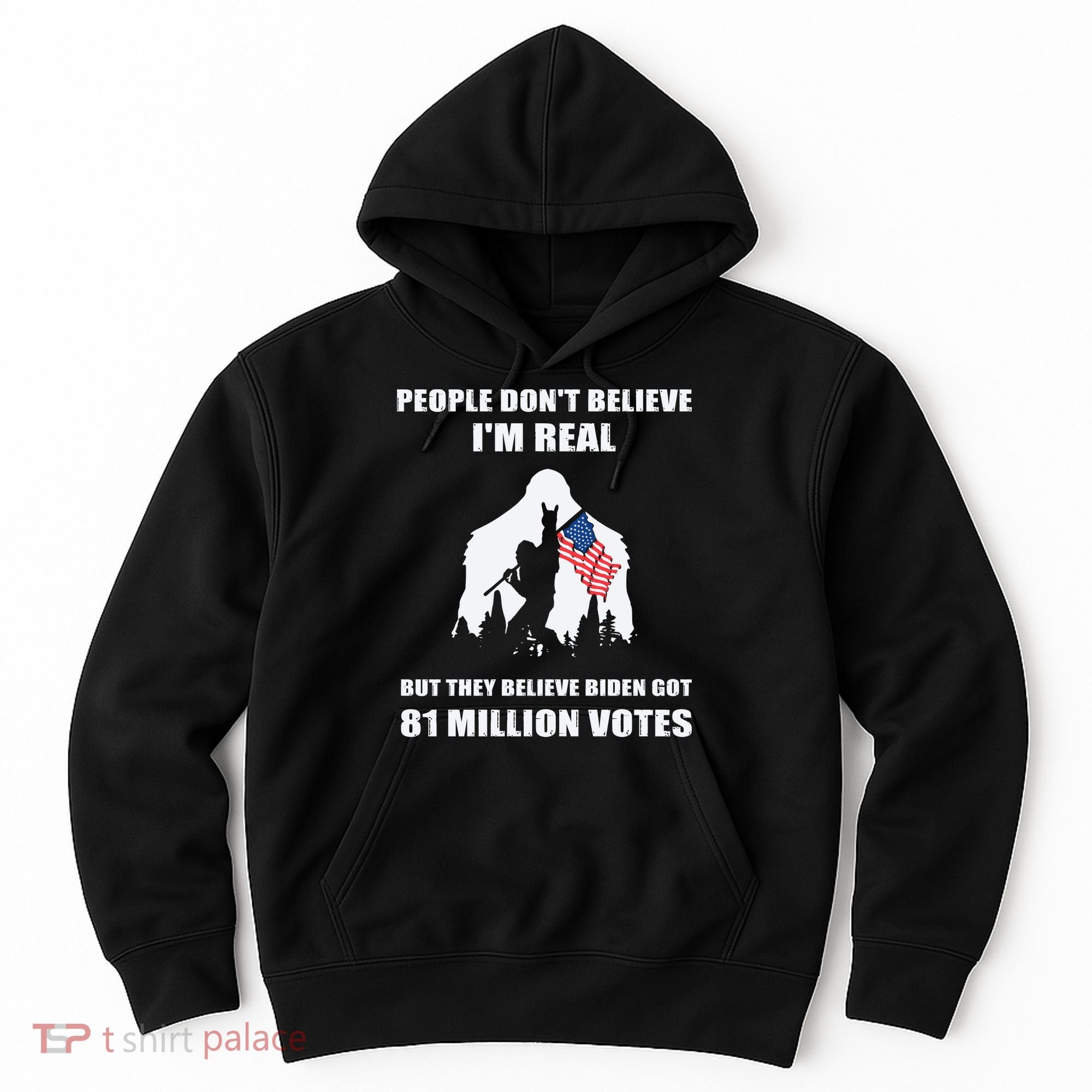 Bigfoot 81 Million Votes Anti Biden Hoodie