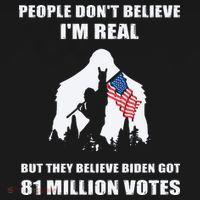 Bigfoot 81 Million Votes Anti Biden Long Sleeve Shirt thumb 2