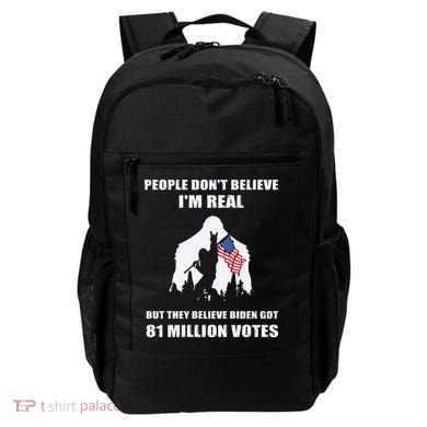 Bigfoot 81 Million Votes Anti Biden Backpack