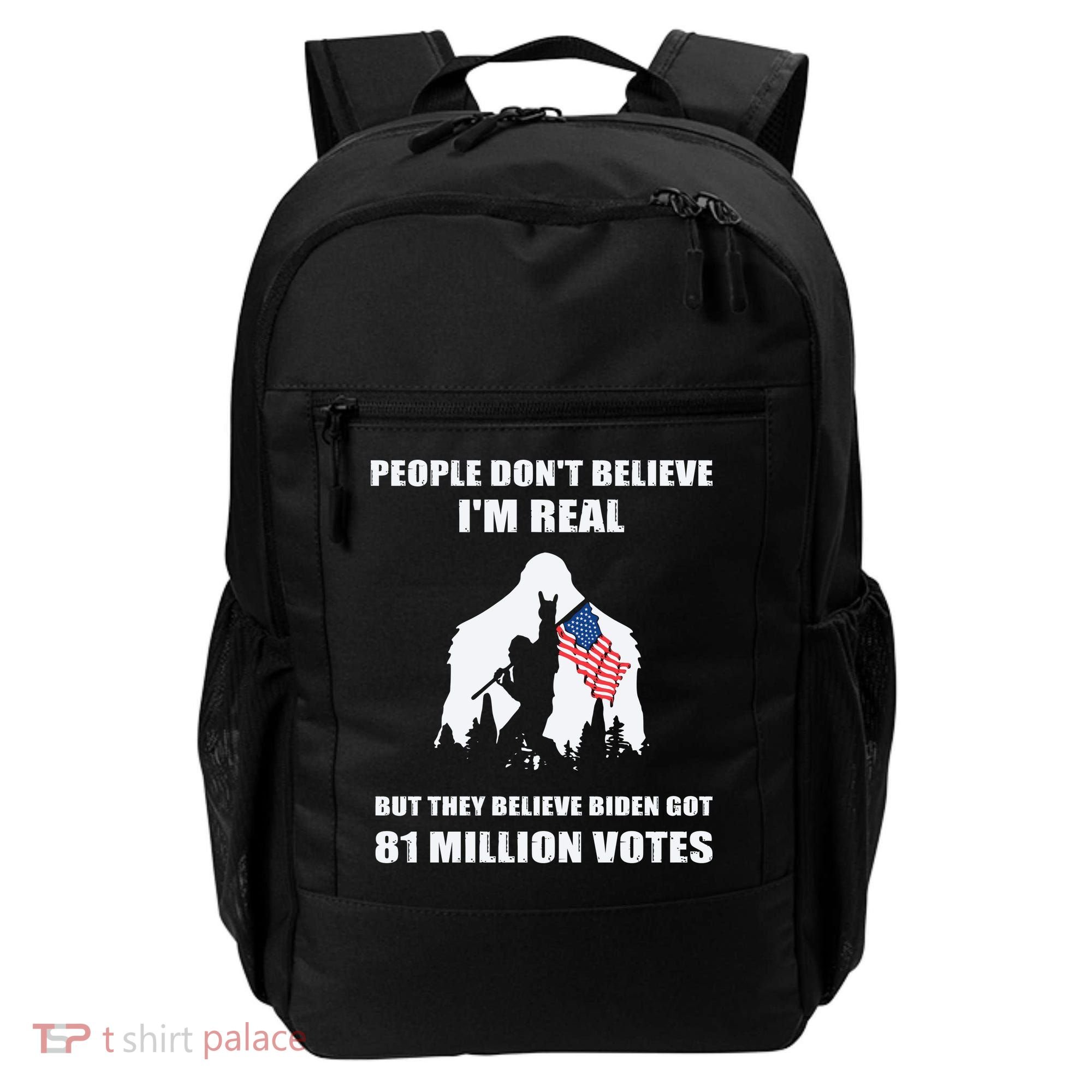 Bigfoot 81 Million Votes Anti Biden Backpack