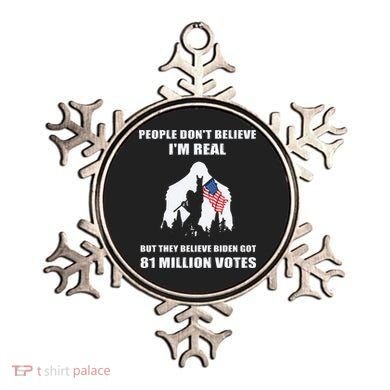 Bigfoot 81 Million Votes Anti Biden Ornament