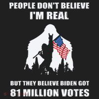 Bigfoot 81 Million Votes Anti Biden Hat thumb 2
