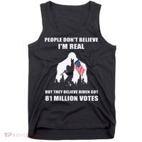 Bigfoot 81 Million Votes Anti Biden Tank Top thumb 0