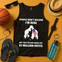 Bigfoot 81 Million Votes Anti Biden Tank Top thumb 4