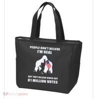 Bigfoot 81 Million Votes Anti Biden Tote Bag thumb 3