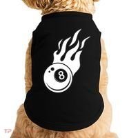 Billiard 8ball Pool Billiard Flame Billiard Ball Flame Funny Gift Doggie Tank thumb 0