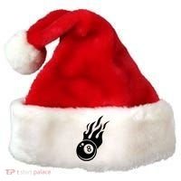 Billiard 8ball Pool Billiard Flame Billiard Ball Flame Funny Gift Santa Hat thumb 0