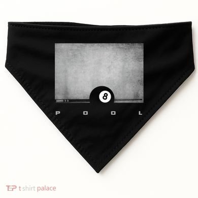 Billiards 8 Pool Billiards Team Gift Ideas For Fan USA-Made Doggie Bandana