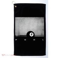 Billiards 8 Pool Billiards Team Gift Ideas For Fan Golf Towel thumb 0