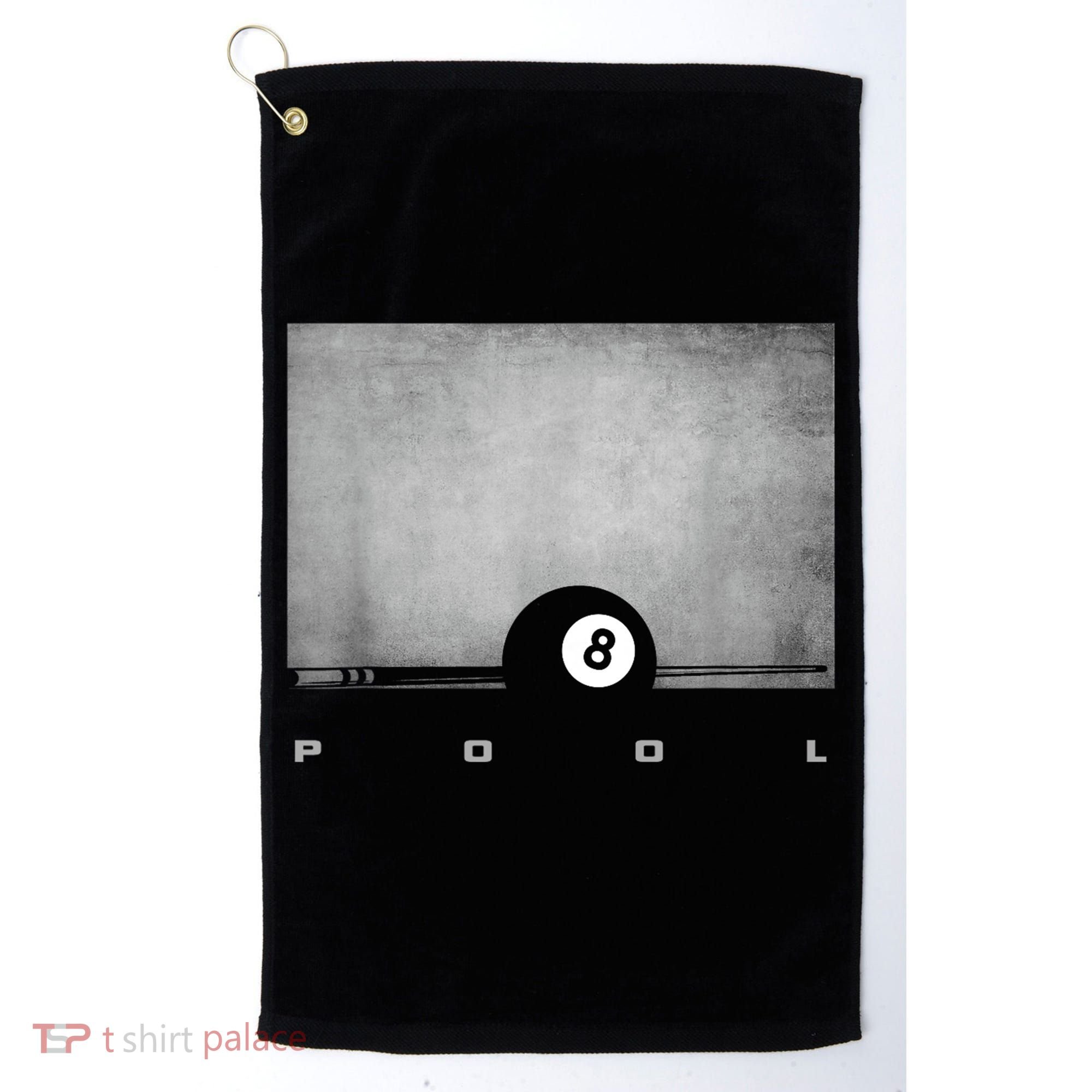 Billiards 8 Pool Billiards Team Gift Ideas For Fan Golf Towel