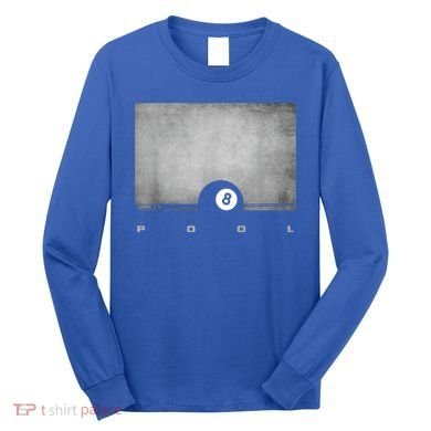 Billiards 8 Pool Billiards Team Gift Ideas For Fan Long Sleeve Shirt