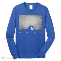 Billiards 8 Pool Billiards Team Gift Ideas For Fan Long Sleeve Shirt thumb 0