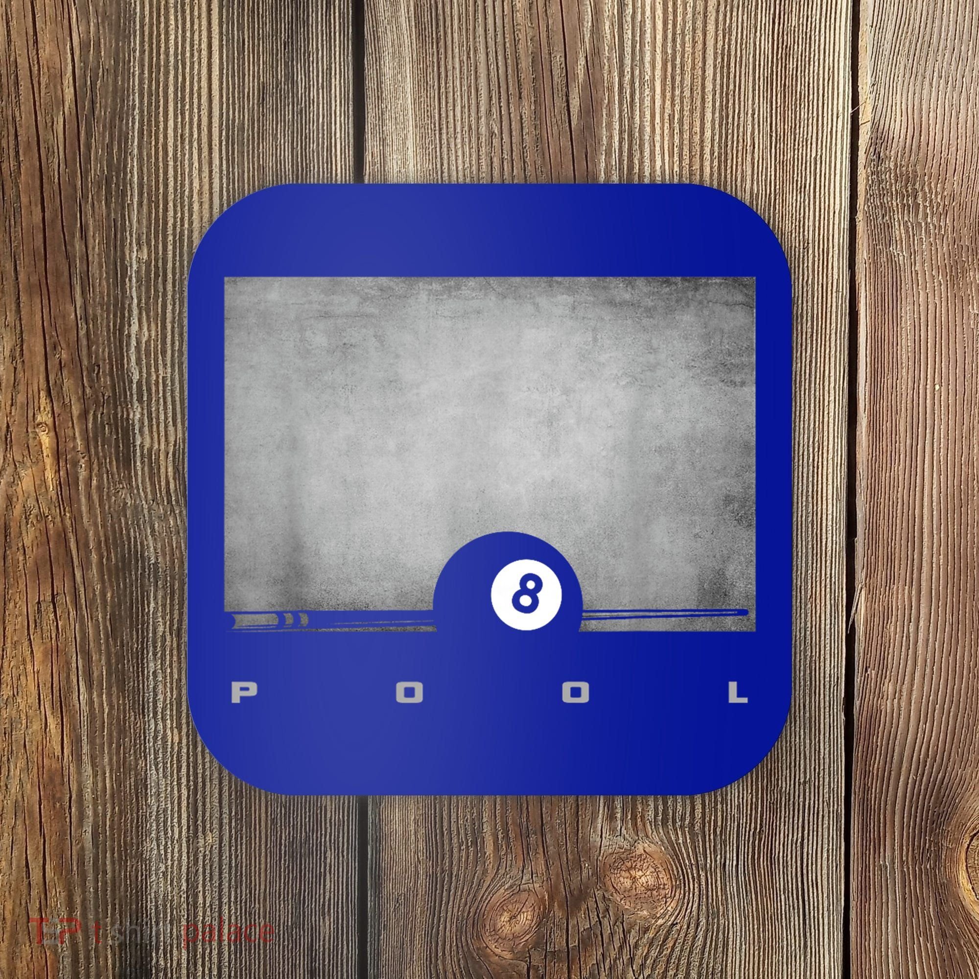 Billiards 8 Pool Billiards Team Gift Ideas For Fan Coaster