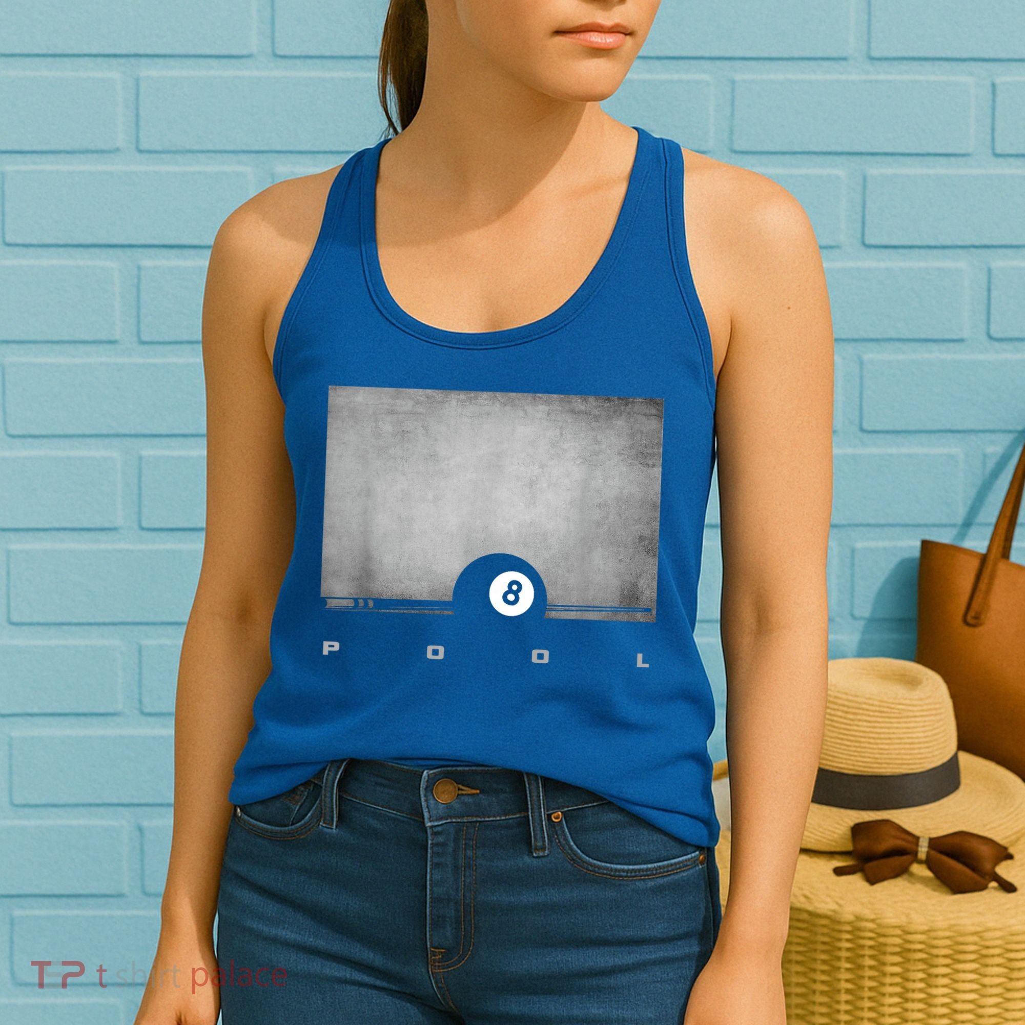 Billiards 8 Pool Billiards Team Gift Ideas For Fan Women's Tank Top