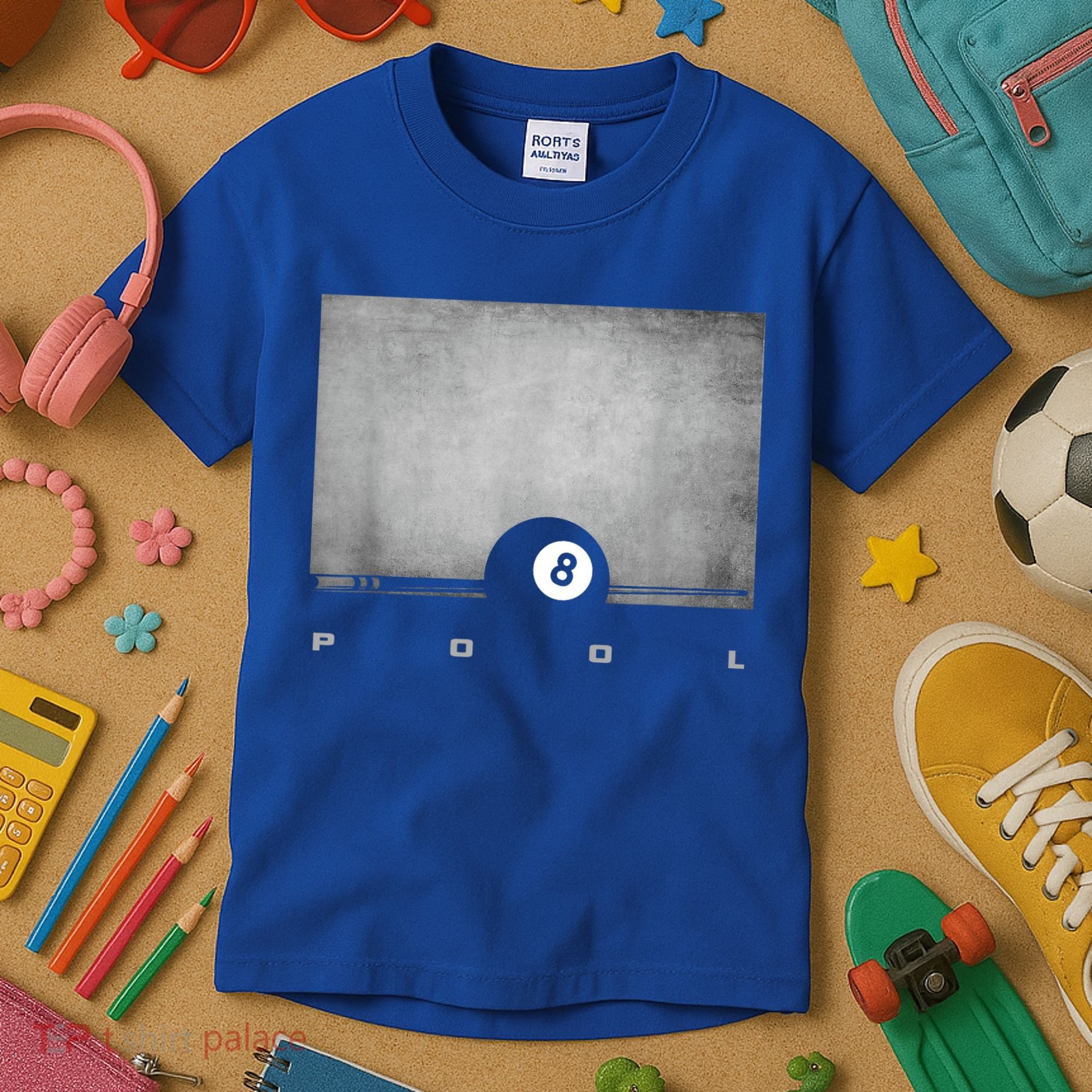 Billiards 8 Pool Billiards Team Gift Ideas For Fan Kids T-Shirt