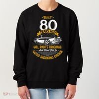Built 80 Years Ago - Funny 80th Birthday Gift Women's Sweatshirt thumb 0