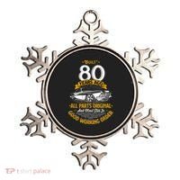 Built 80 Years Ago - Funny 80th Birthday Gift Ornament thumb 0