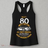 Built 80 Years Ago - Funny 80th Birthday Gift Women's Tank Top thumb 3