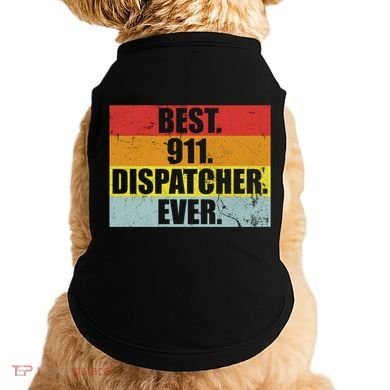 Best 911 Dispatcher Firstresponder Heroes Cute Gift Doggie Tank