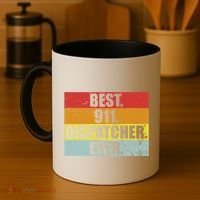 Best 911 Dispatcher Firstresponder Heroes Cute Gift Coffee Mug thumb 4
