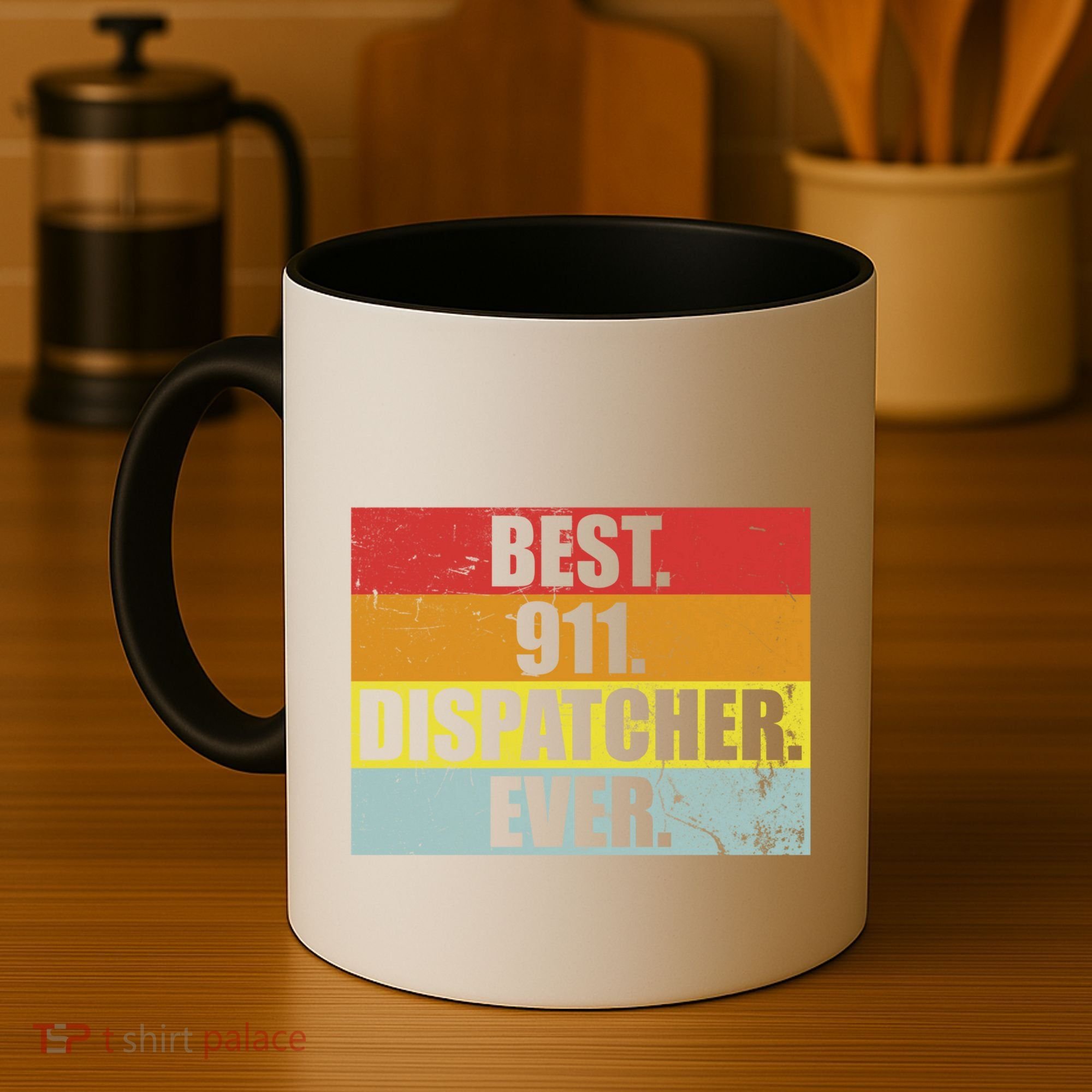 Best 911 Dispatcher Firstresponder Heroes Cute Gift Coffee Mug