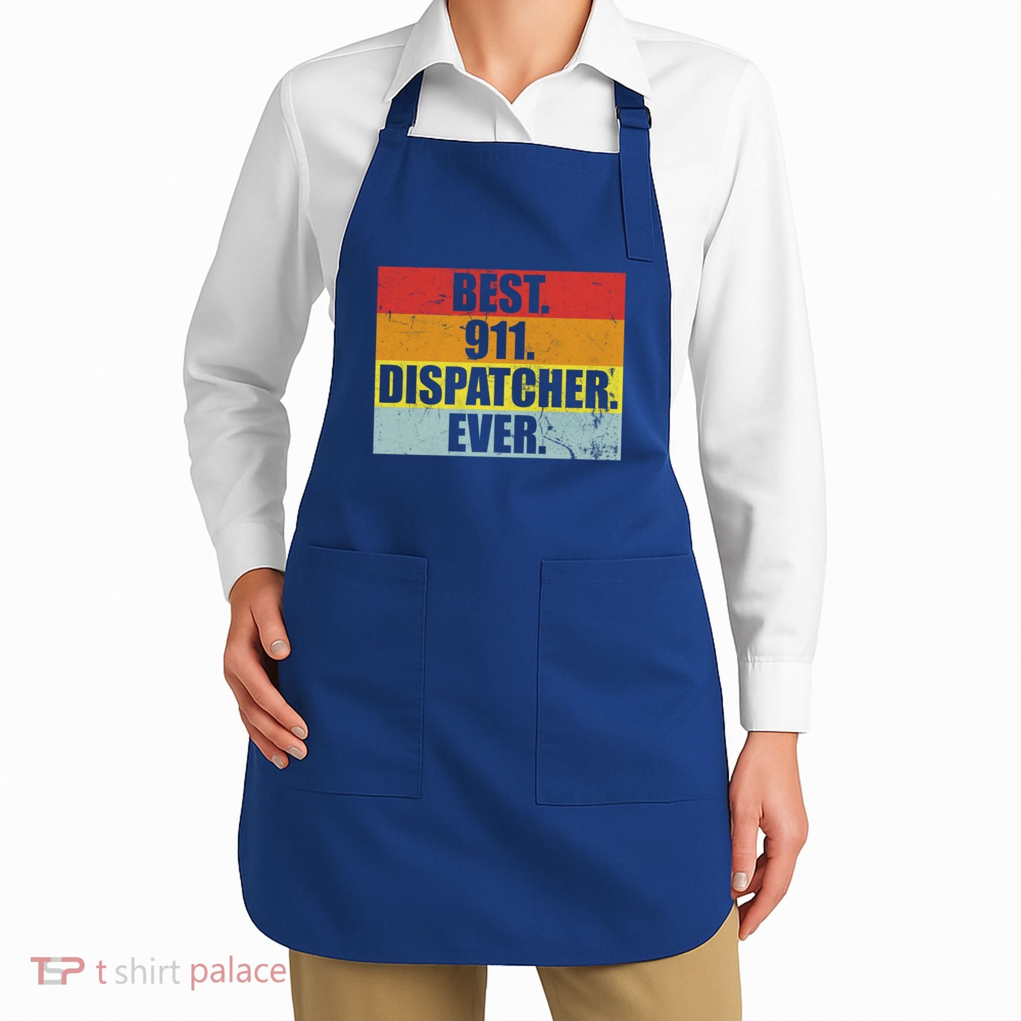 Best 911 Dispatcher Firstresponder Heroes Cute Gift Apron